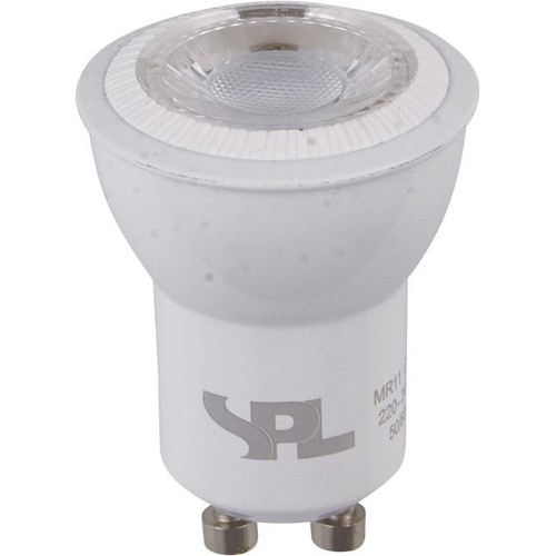 GU10 MR11 4W dimbare LED-lamp - 280lm, 3000K, 35 graden, wit