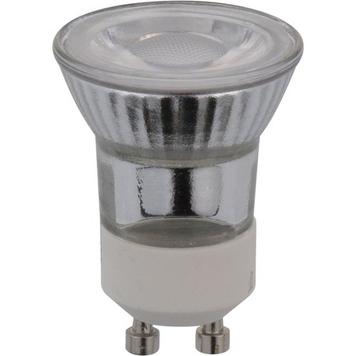 GU10 MR11 3W dimbare LED lamp - 200lm, 40°, glas, warm wit