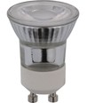 Mini GU10 MR11 3W dimbare LED-lamp - 200lm, 40°, glas, warm wit