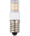 E14 2W LED buislamp - 4,7cm, 270lm, 2700K, helder glas