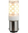 BA15d 3,5W LED buis - 5,2cm, 380lm, helder glas, 3000K