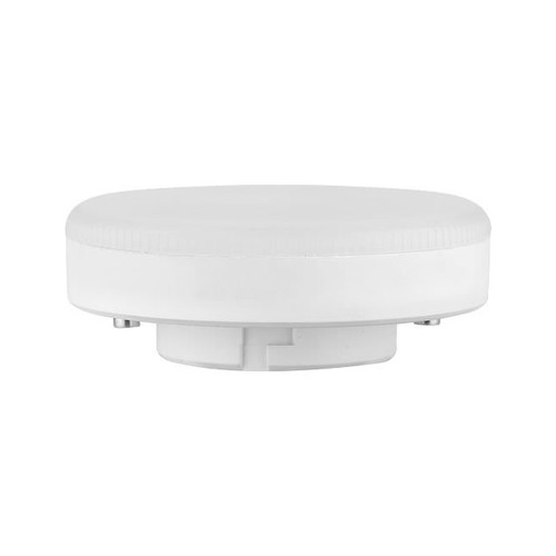 GX53 6W dimbare LED lamp - 470lm, opaal glas, 2700K