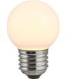 E27 2W LED kogellamp - G45, 100lm, opaal glas, 3000K