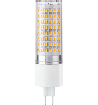 G8.5 11cm / 18W dimbare LED lamp - 2000lm, 3000K, helder glas