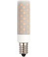 E14 6W LED buislamp - 8cm, 660lm, dimbaar, opaal glas