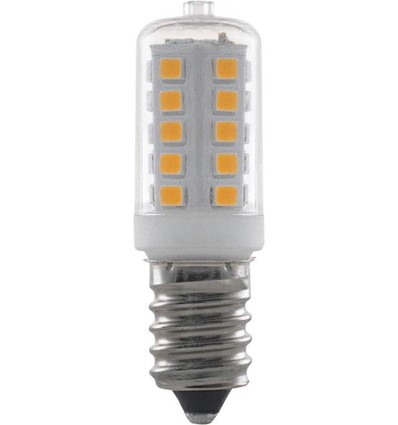 E14 3W dimbare LED buislamp - 5,1cm, 2700K, helder glas