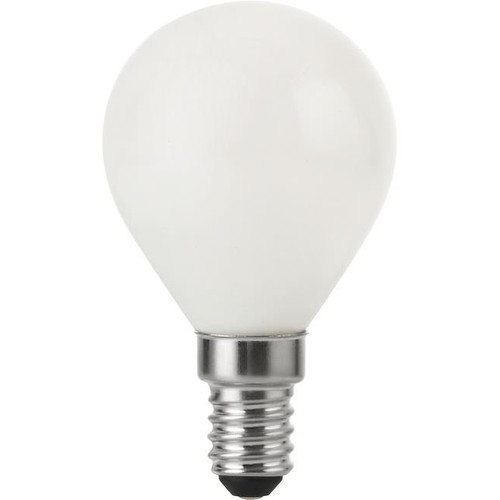 E14 4W DimToWarm LED kogellamp - G45, opaal glas, dimbaar, 2000-2700K
