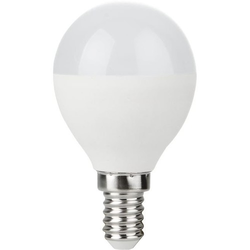 E14 5W dimbare LED kogellamp - G45, 470lm, opaal glas