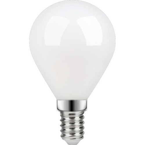 E14 4W dimbare LED kogellamp - G45, filament, mat glas, 470lm, 2700K