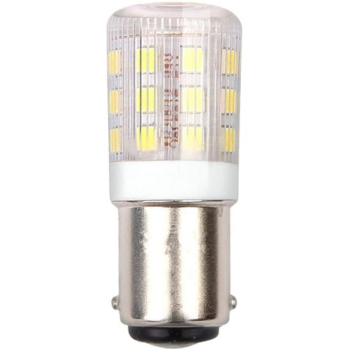 BA15d 3W LED buislamp - 4,5cm, 250lm, helder glas