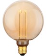 E27 3,5W dimbare LED vintage lamp - G125, 1800K, goud glas, 120lm