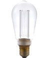 E27 3,5W dimbare LED Vintage lamp - ST64, 2000K, Rustika, helder glas
