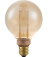 E27 3,5W dimbare LED vintage lamp - G95 Globe, 1800K, goud glas, 100lm