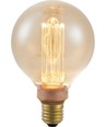 E27 3,5W dimbare LED vintage lamp - G95 Globe, 1800K, goud glas, 100lm