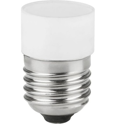 E27 3,4W dimbare LED lamp - 150lm, 2700K, White Edge Glow, buisvormig