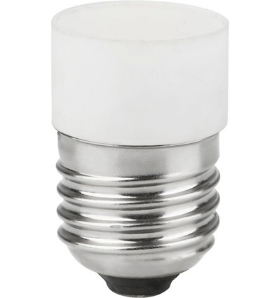 E27 3,4W dimbare LED buislamp - 4,5cm, 2700K, Opaal, Side Glow