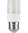 E27 7W dimbare LED buislamp - 8cm, 806lm, helder glas, 2700K