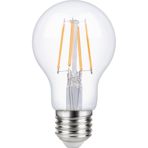 E27 4W dimbare LED filamentlamp - A60, 2200K, helder, 380lm