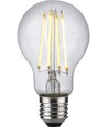 E27 8,5W dimbare LED-lamp - A60, filament, helder glas, 1000lm, 2700K