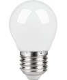 E27 2,8W dimbare LED kogellamp - G45, filament, mat glas, 2700K