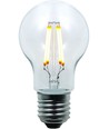 E27 3,5W LED filament lamp - A55, 320lm, onbreekbaar polycarbonaat, helder, warm wit