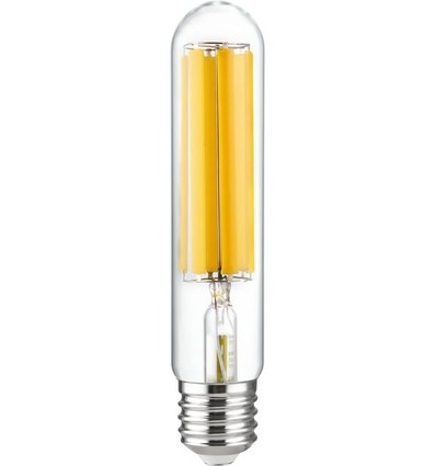 E40 41W HID Fila LED lamp - 22,5cm, 7000lm, helder glas, warm wit