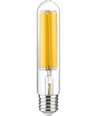 E40 41W HID Fila LED lamp - 22,5cm, 7000lm, helder glas, warm wit