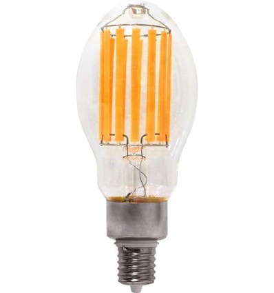 E40 65W LED lamp - 120-277V, 12025lm, ED120, helder glas, 3000K