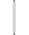 S15s 28,4cm / 5W LED lamp - 480lm, Opaal glas, 2700K