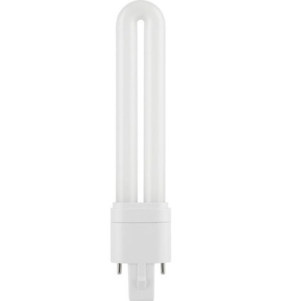 15,9cm / 5W G23 LED lamp - 620lm, Direct/Ballast compatibel, opaal glas
