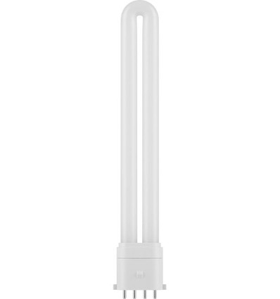 20,5cm / 5W PLS 2G7 LED lamp - 700lm, 4-pins, opaal glas, 3000K