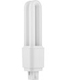 14,3cm / 6W G24d-2 LED lamp - 850lm, Direct/Ballast compatibel, opaal glas