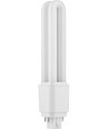 16,8cm / 9W G24q LED lamp - 1360lm, 4-pins, glas, opaal, 6500K