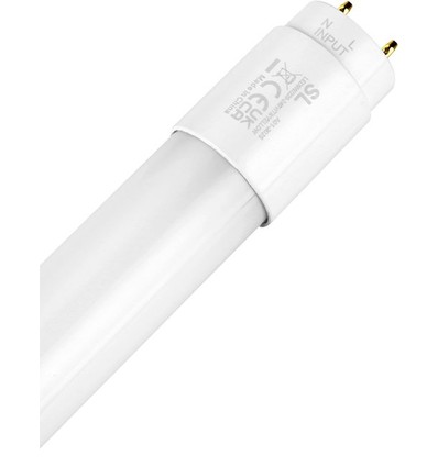 150cm / 22W T8 LED-buis - Rood, Direct/Ballast compatibel, Glas