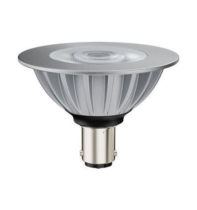 BA15d AR70 6,5W LED lamp, 12V - DimToWarm, RA97, 36°, dimbaar