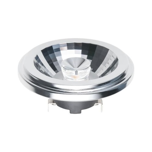 15W dimbare G53 AR111 LED lamp, 12V - 10°, 1080lm, 2700K, grijs