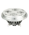 22W dimbare G53 AR111 LED lamp - 48V, 4 graden, 1640lm, 2700K, incl. externe driver