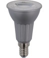 E14 5W dimbare LED lamp - PAR16, 380lm, 2700K, 36°, zilveren afwerking