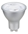 GU10 6W LED lamp dimbaar - 625lm, 2700K, 40°, zilveren afwerking
