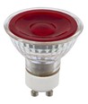 GU10 5W dimbare LED-lamp - Rood, 38°, glas, 230V