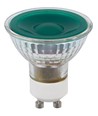 GU10 5W dimbare LED-lamp - Groen, 38 graden, glas, 240lm