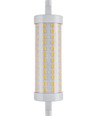 R7S 118mm / 17W LED lamp - 2500lm, 3000K, helder glas