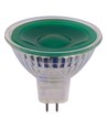 GU5.3 5W LED-lamp, 12V - MR16, 38°, Groen, glas