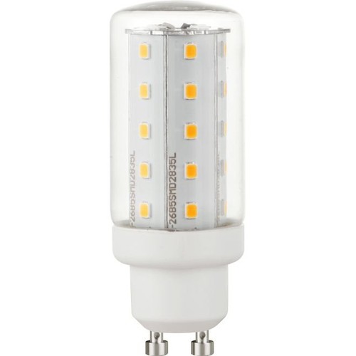 GU10 4W LED buislamp van glas, 8cm - 450lm, 2700K