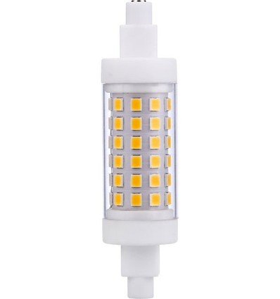 R7S 5W dimbare LED lamp - 470lm, 3000K, helder, keramiek
