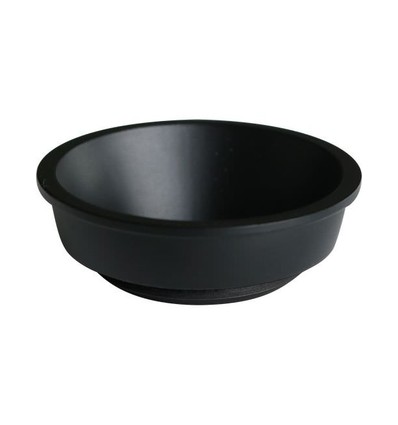 Deep-Deco Ring - Zwart aluminium, voor inbouw