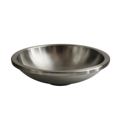 Deep-Deco Ring ES111 - Mat zilver, aluminium, zonder lichtbron