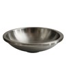 Deep-Deco Ring ES111 - Mat zilver, aluminium, zonder lichtbron