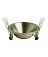 Deep-Deco inbouwspot ring - Mat messing, aluminium, zonder lichtbron