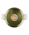 Deep-Deco inbouwspot ring - Mat messing, aluminium, zonder lichtbron